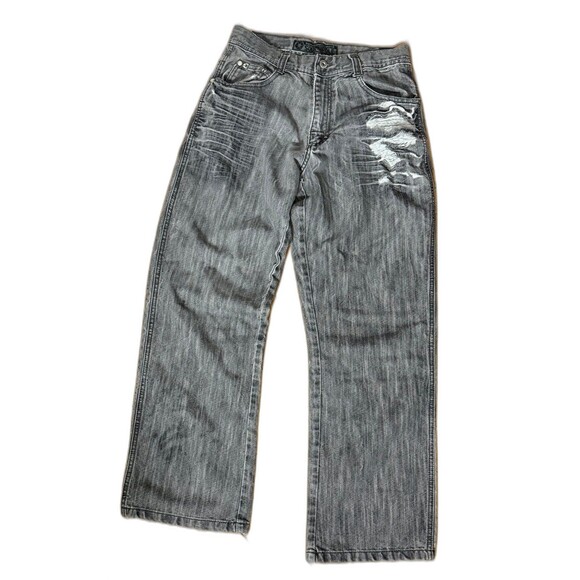 SouthPole Distressed Jeans 4180 Gray Size 30 - Picture 5 of 9